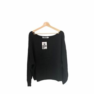 The Rockn Rev Wide Neck Knit Sweater
